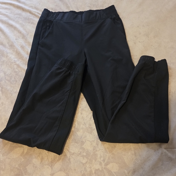 Athleta Women's Black Track Pants L 36 - Picture 7 of 7